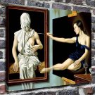 Hidden world  20x16 inch FRAMED CANVAS PRINT