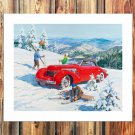 wanjiadenghuo monster  20x16 inch FRAMED CANVAS PRINT