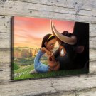To love and to car  20x16 inch FRAMED CANVAS PRINT