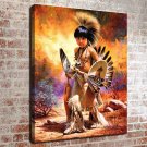 Little Dancer  20x16 inch FRAMED CANVAS PRINT