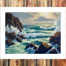 Sound of the sea  20x16 inch FRAMED CANVAS PRINT