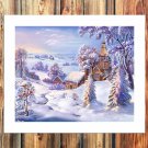 The Snow In Winter  20x16 inch FRAMED CANVAS PRINT