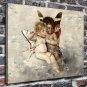 Cuddle a  20x16 inch FRAMED CANVAS PRINT
