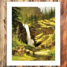 Beautiful scenery  20x16 inch FRAMED CANVAS PRINT