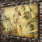 The most beautiful  20x16 inch FRAMED CANVAS PRINT
