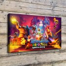 Rabbids Kingdom Battle  20x16 inch FRAMED CANVAS PRINT