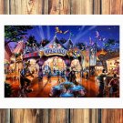 A Circus  20x16 inch FRAMED CANVAS PRINT