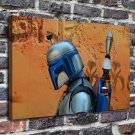 Wars naemnik  20x16 inch FRAMED CANVAS PRINT