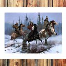 Who fight bravely Paintings  20x16 inch FRAMED CANVAS PRINT