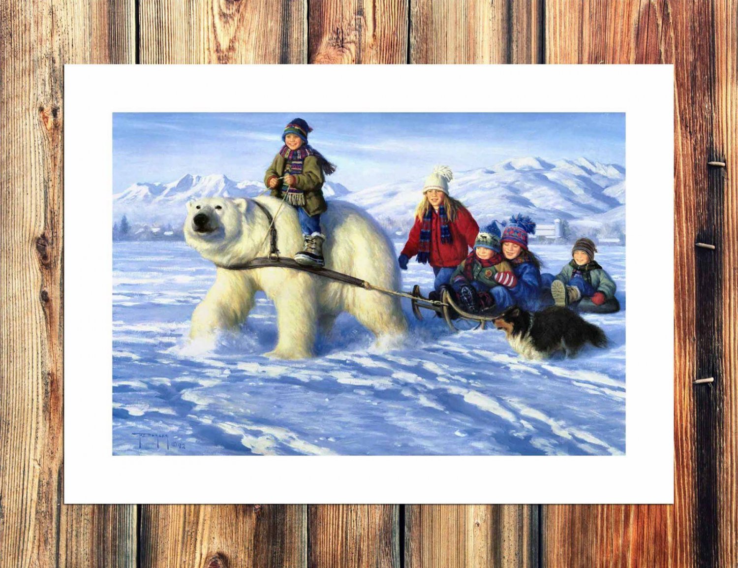 Rober Duncan  20x16 inch FRAMED CANVAS PRINT