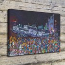 Star Wars  20x16 inch FRAMED CANVAS PRINT