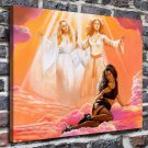 Angels and eternity  20x16 inch FRAMED CANVAS PRINT