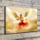 Love Image Heart Angel  20x16 inch FRAMED CANVAS PRINT