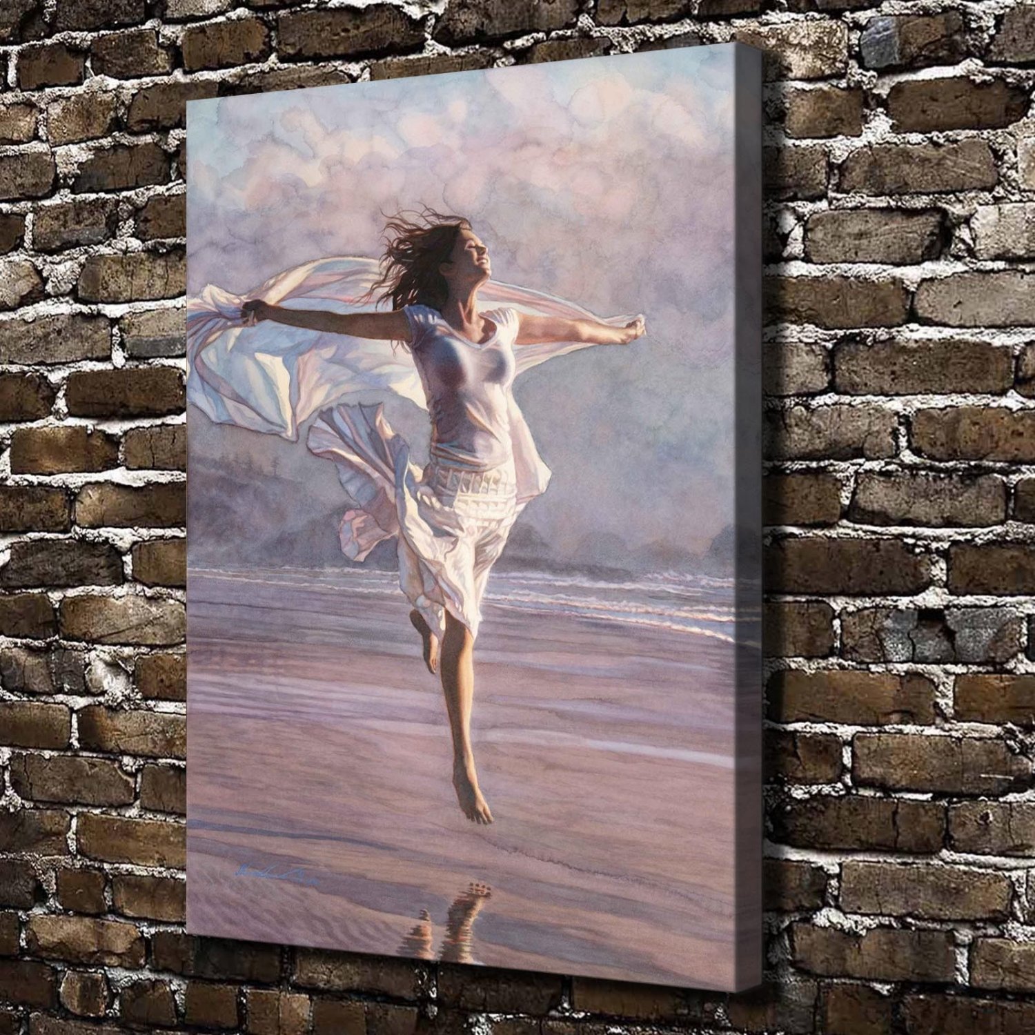 Boundless by Chris Decor  20x16 inch FRAMED CANVAS PRINT