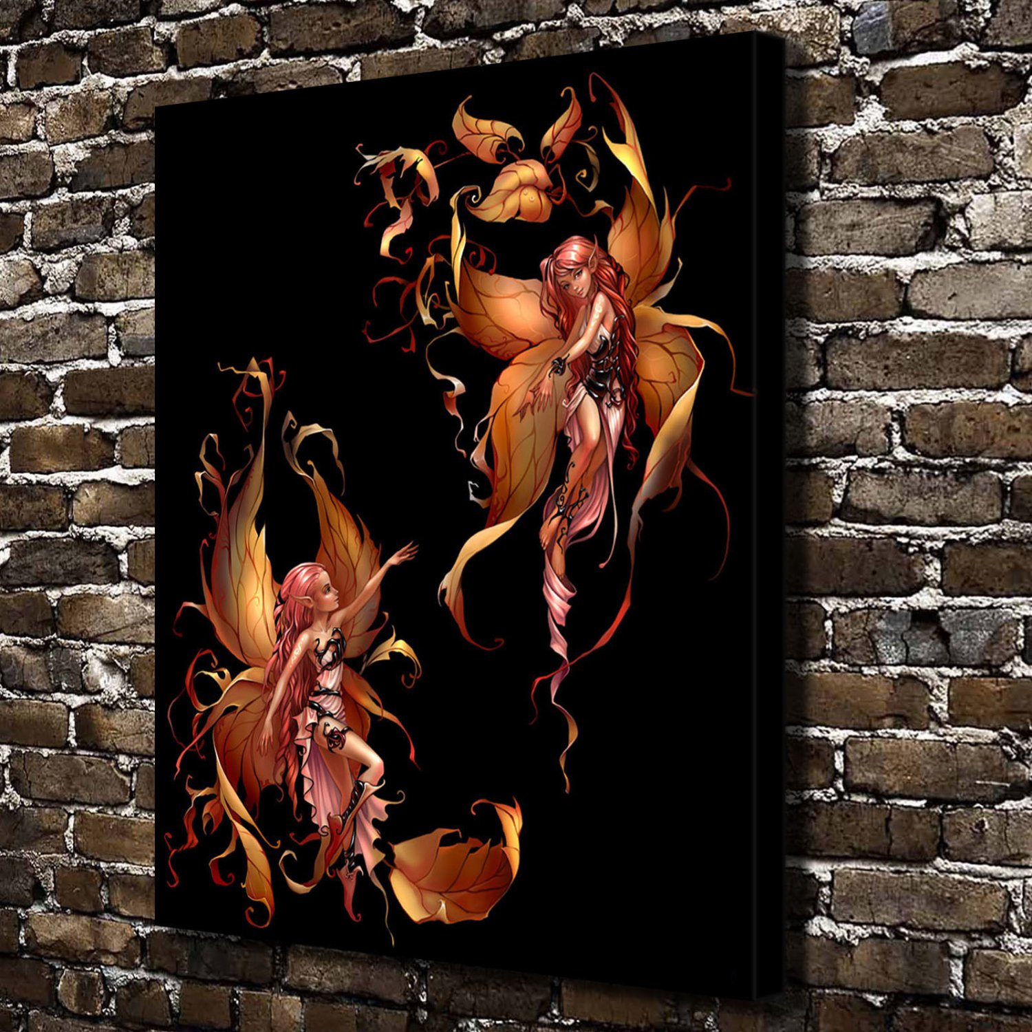 Dancing angel  20x16 inch FRAMED CANVAS PRINT