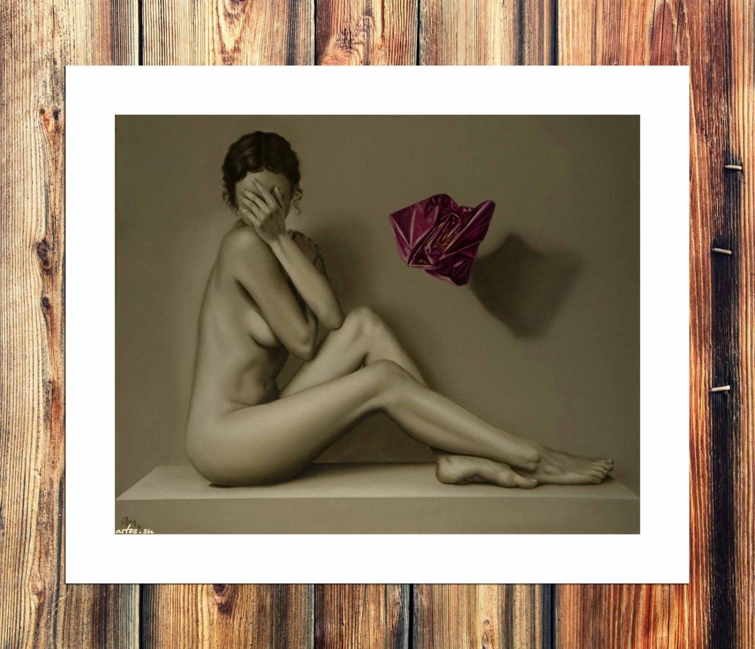 Talent competition  20x16 inch FRAMED CANVAS PRINT