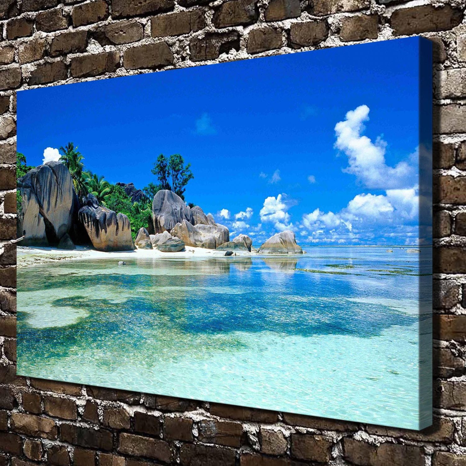 View the tantalizing  20x16 inch FRAMED CANVAS PRINT