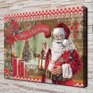 Santa Claus  20x16 inch FRAMED CANVAS PRINT