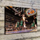 Jordan Vs Corby Dunk  20x16 inch FRAMED CANVAS PRINT