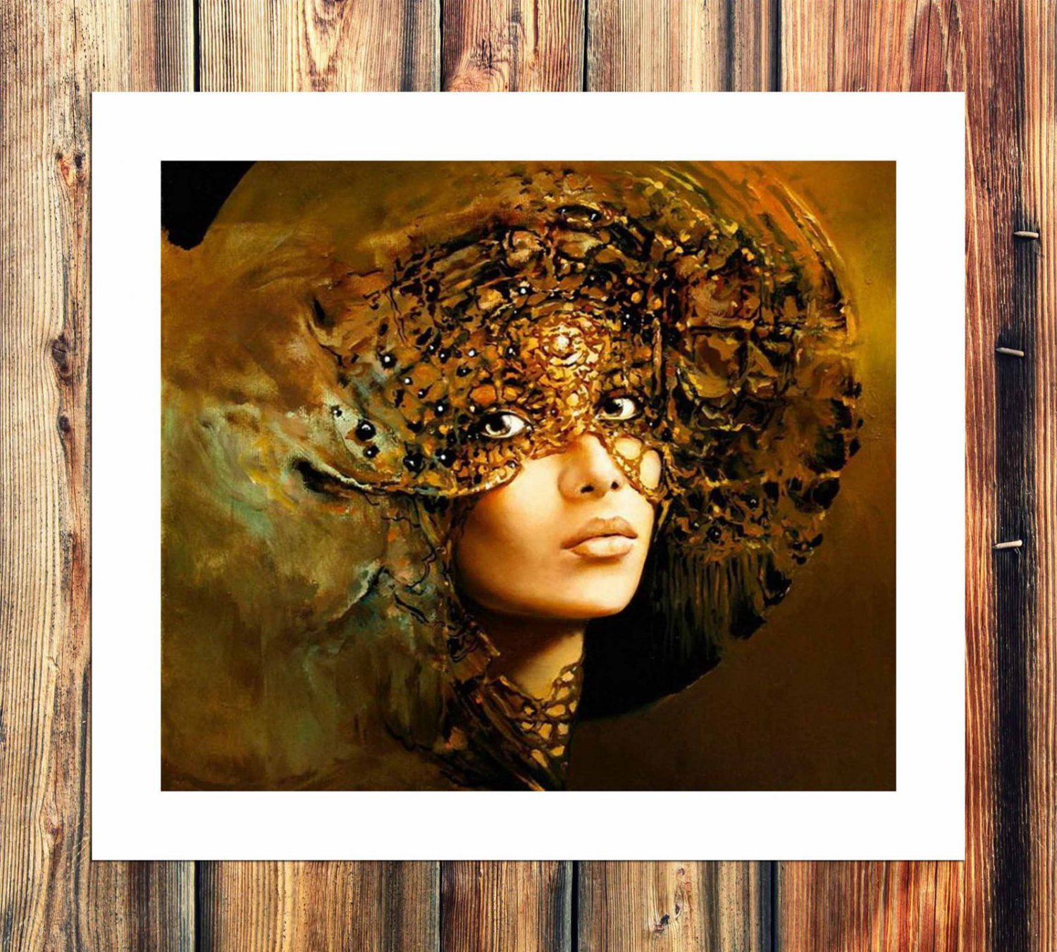 Beautiful people  20x16 inch FRAMED CANVAS PRINT