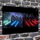 Star Wars Decor  20x16 inch FRAMED CANVAS PRINT