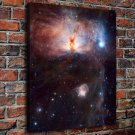 Flame Vista Big Decor  20x16 inch FRAMED CANVAS PRINT