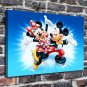 Mickey And Minnie 20x16 inch FRAMED CANVAS PRINT