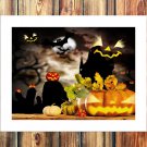 Black to bat Decor  20x16 inch FRAMED CANVAS PRINT