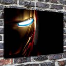 A blue light Decor  20x16 inch FRAMED CANVAS PRINT