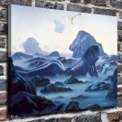 Mermaid dreams  20x16 inch FRAMED CANVAS PRINT