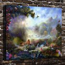 original world  20x16 inch FRAMED CANVAS PRINT