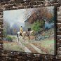 Rendezvous place  20x16 inch FRAMED CANVAS PRINT