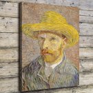 Self-Portrait Without Beard  20x16 inch FRAMED CANVAS PRINT