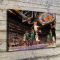 Jordan Vs Corby Dunk  20x16 inch FRAMED CANVAS PRINT