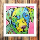 Pitifully puppy  20x16 inch FRAMED CANVAS PRINT