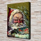 Santa Claus  20x16 inch FRAMED CANVAS PRINT