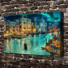 A work of  20x16 inch FRAMED CANVAS PRINT