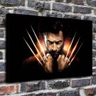 Wolverine claws  20x16 inch FRAMED CANVAS PRINT