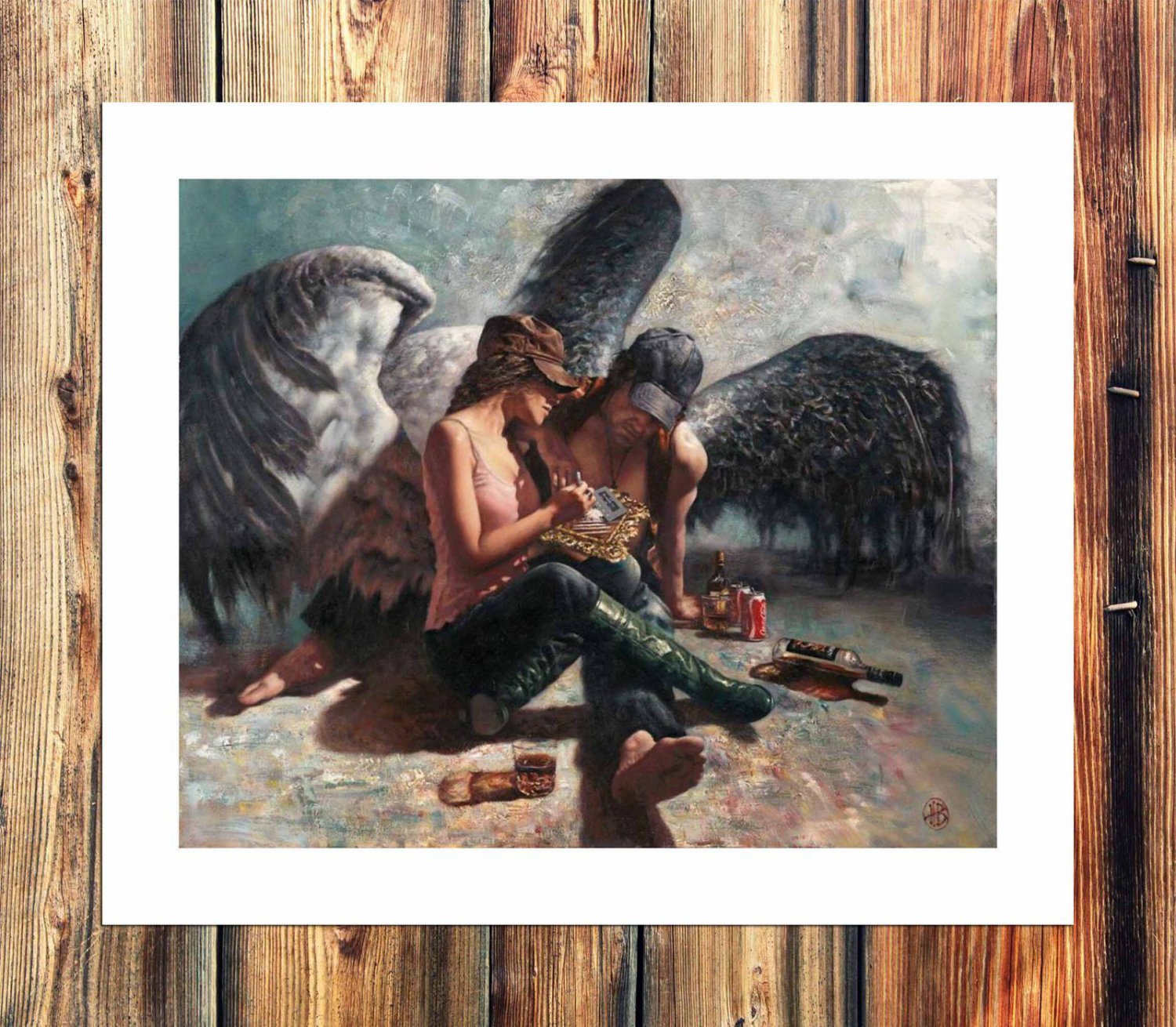 Hamish Blakely  20x16 inch FRAMED CANVAS PRINT
