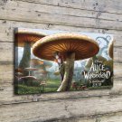 Alice In Wonderland  20x16 inch FRAMED CANVAS PRINT