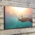 Tyrannosaurus  20x16 inch FRAMED CANVAS PRINT