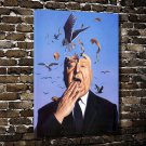 A mature man  20x16 inch FRAMED CANVAS PRINT