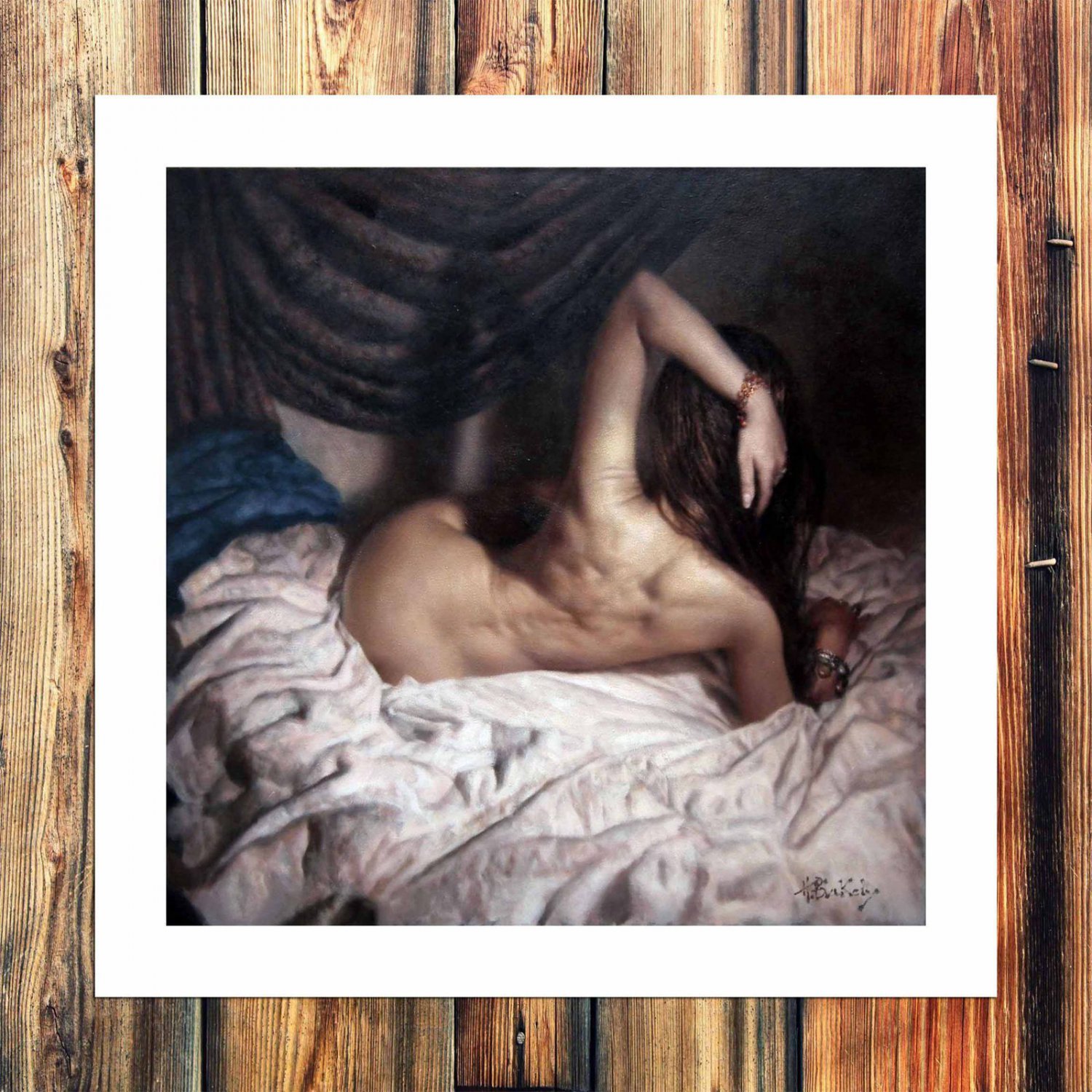 Hamish Blakely  20x16 inch FRAMED CANVAS PRINT
