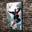 Spider man comics Painting  20x16 inch FRAMED CANVAS PRINT