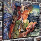 Angel wings  20x16 inch FRAMED CANVAS PRINT
