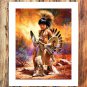 Little Dancer  20x16 inch FRAMED CANVAS PRINT