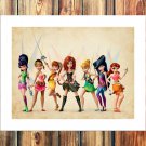 Pirate Fairy  20x16 inch FRAMED CANVAS PRINT