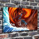 Superwoman  20x16 inch FRAMED CANVAS PRINT