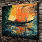 The sun is shining  20x16 inch FRAMED CANVAS PRINT