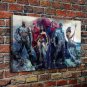 Justice League  20x16 inch FRAMED CANVAS PRINT